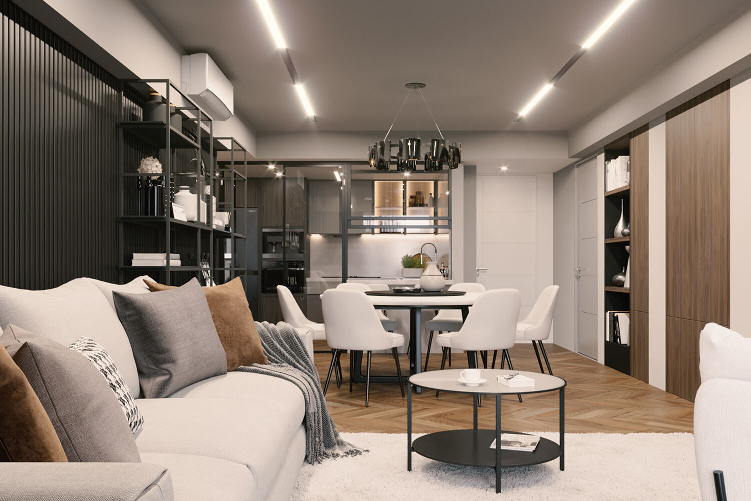 Как оформить интерьер кухни-гостиной в 2024 году: Н фото красивых идей ...