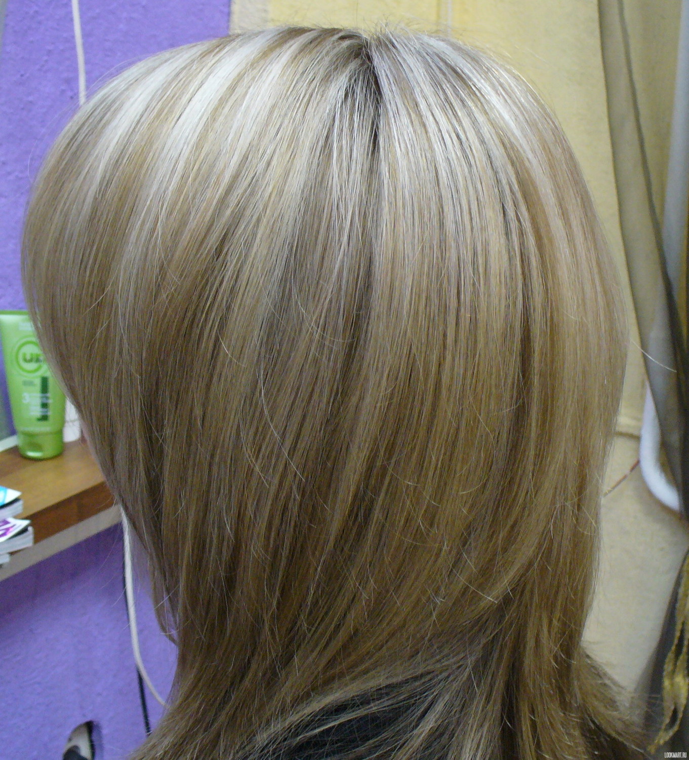 Тонирование волос на русые волосы фото