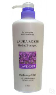 Растительный шампунь "Лаванда" для сухи Laura Rosse Lavender Herbal Shampo