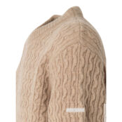 Пуловер С круглым вырезом из плетеного трикотажа New Jules L бежевый
