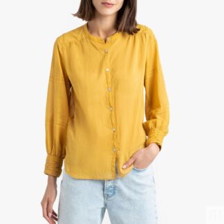 Блузка Из хлопковой вуали SAMY 0(XS) желтый