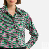 Рубашка Укороченная L зеленый