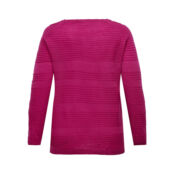Пуловер Из тонкого трикотажа круглый вырез 42/44 (FR) - 48/50 (RUS) красный