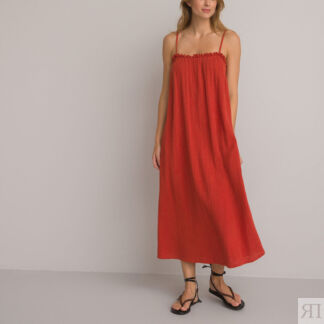 Платье На тонких бретелях 40 (FR) - 46 (RUS) красный