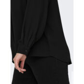 Блузка С круглым вырезом вышивкой на воротнике 44 (FR) - 50 (RUS) черный