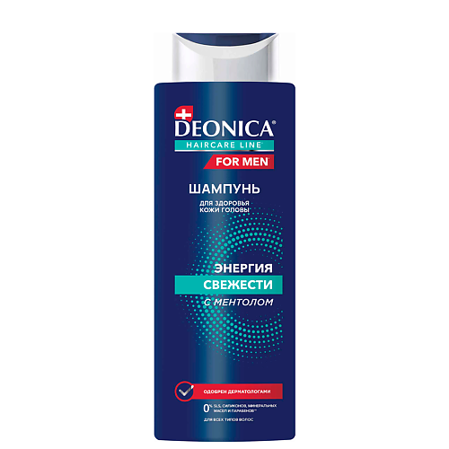 DEONICA FOR MEN Шампунь для волос  Энергия свежести 380.0 MPL302297 фото 1