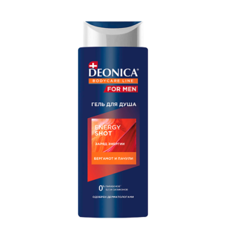 DEONICA FOR MEN Гель для  душа Energy Shot 250.0