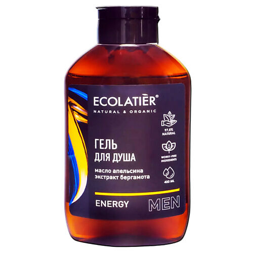 ECOLATIER Мужской гель для душа Energy 400.0 MPL326066 фото 1