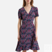 Платье С запахом с кашемировым рисунком OMBRINE 42 красный