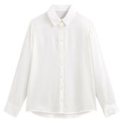 Блузка С длинными рукавами 34 (FR) - 40 (RUS) белый