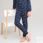 Пижама Из мольтона с принтом 3-14 лет 5 лет - 108 см синий
