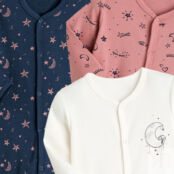 Комплект из 3 пижама из Биохлопка 0 мес-2 лет рожденные раньше срока - 45 с