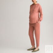 Свитшот Для периода беременности с капюшоном XL розовый