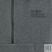 Свитшот Из мольтона с капюшоном 10 лет - 138 см серый