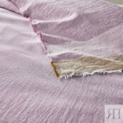 Покрывало на кровать из осветленного льна с окрашенными нитями Valparaiso