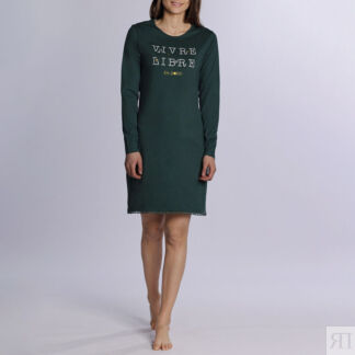 Сорочка Из модала Vivre XL зеленый