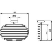 Полка Ideal Standard IOM (A9112AA) A9112AA фото 2