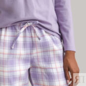 Пижама  с длинными рукавами 100 хлопок 36 (FR) - 42 (RUS) фиолетовый