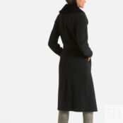 Пальто Длинное с застежкой на пуговицы 42 (FR) - 48 (RUS) черный