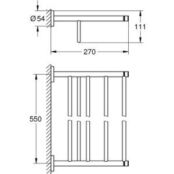 Полка для полотенец Grohe Essentials (40800001) 40800001 фото 2