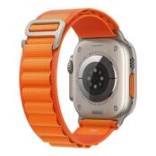 Умные часы Apple Watch Ultra 49mm GPS+Cellular S, серебристый/оранжевый MNHH3AE/A / MNHP3CH/A фото 3