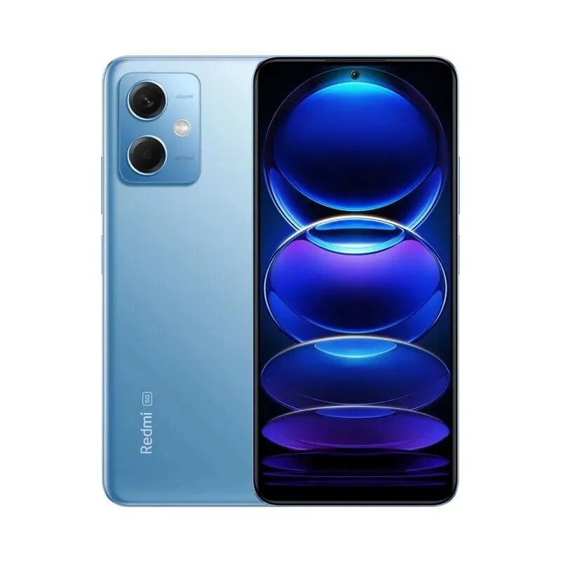 Смартфон Xiaomi Redmi Note 12, 5G, 8/256 ГБ, голубой Xiaomi Redmi Note 12 5G Blue фото 1