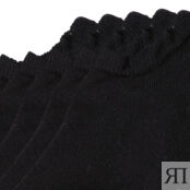 Носки короткие черные набор из 5 пар LA REDOUTE размер 35/37