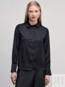 Базовая блузка из атласа Zarina