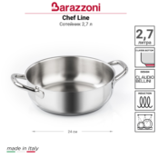 Сотейник Barazzoni Chef Line 2,7л 163104024 фото 2