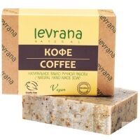 Levrana - Натуральное мыло ручной работы "Кофе", 100 г