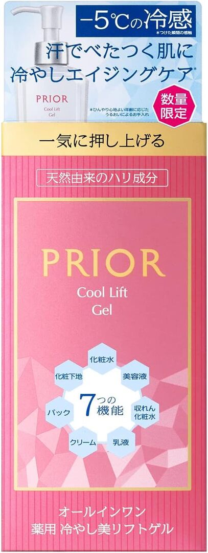 Охлаждающий лифтинг-гель для лица 6 в 1 Shiseido Proir Cool Lift Gel фото 1