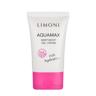 LIMONI Гель-крем глубокоувлажняющий для лица / AQUAMAX DEEP MOIST GEL CREAM