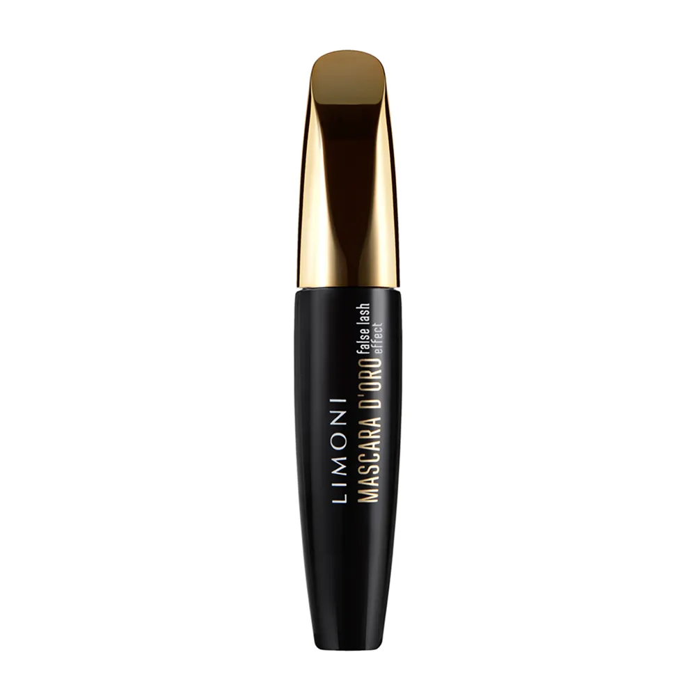 LIMONI Тушь эффект накладных ресниц, тон 01 / Mascara D'oro black LIMONI 23451 фото 1