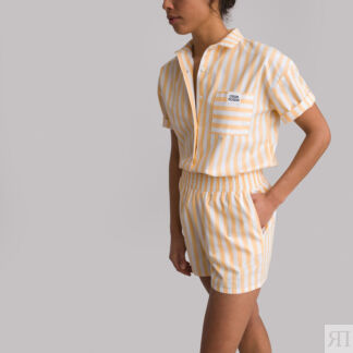 Пижама В полоску из хлопкового поплина 50 (FR) - 56 (RUS) желтый