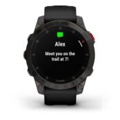 Умные часы Garmin EPIX gen 2 Sapphire, черный 010-02582-11 фото 4