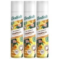 Batiste Dry Shampoo Tropical - Сухой шампунь, 3х200 мл