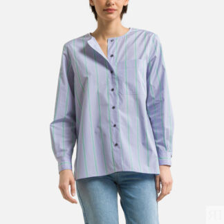 Блузка В полоску с круглым вырезом с длинными рукавами THALIE 42 (FR) - 48