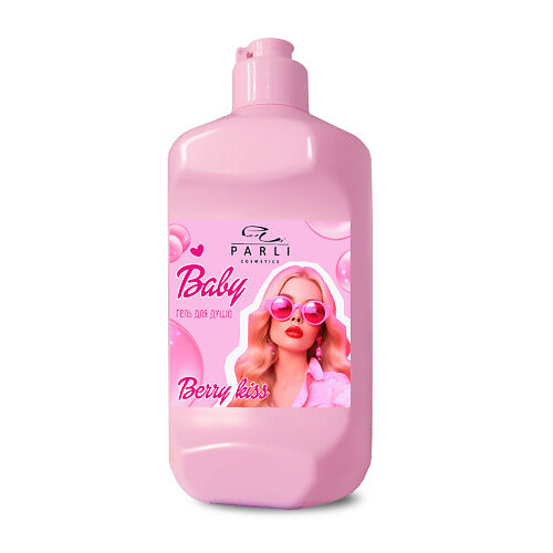 PARLI Гель для душа BABY berry kiss с ароматом клубники и сливок 450.0 MPL327448 фото 1