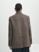 Пиджак однобортный с узором «ёлочка» (42) Elis