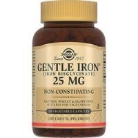 Solgar Gentle Iron 25 mg - Легкодоступное железо Джентл Айрон в капсулах, 9