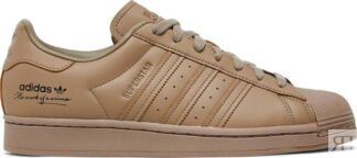 Кроссовки Adidas Superstar 'The Mark Of A Winner', коричневый