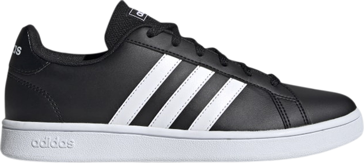 Кроссовки Adidas Wmns Grand Court Base 'Black White', черный EE7482 | Black фото 1