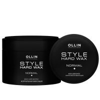 Ollin Style Hard Wax Normal - Воск для волос нормальной фиксации 50г (75мл)