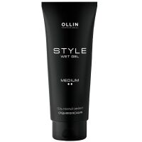 Ollin Style Wet Gel Medium - Гель «мокрый эффект» средней фиксации 200 мл ЦБ000007380 фото 1