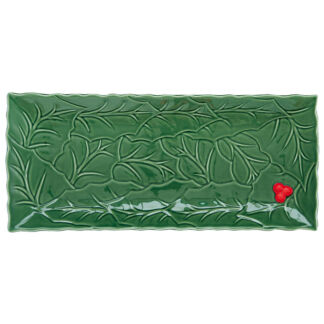 Блюдо Easy Life Holly & Berries 37x16,5см