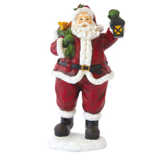 Рождественская фигурка Easy Life Christmas Figurines Санта Клаус с лампой