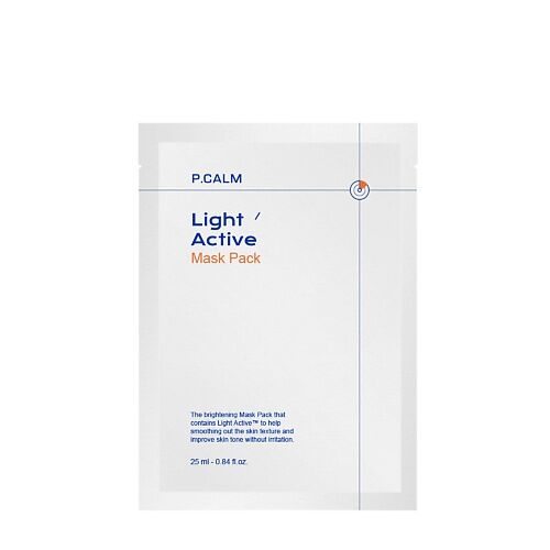 P.CALM Маска для лица Light Active Mask Pack тканевая 1.0 MPL325816 фото 1