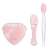 BLOOR Набор силиконовых щеток для чистки лица, губ и тела Silicone Brushes LOO000010 фото 2