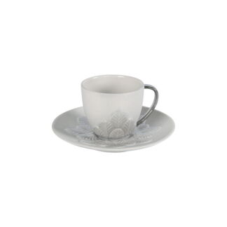 Villari Чашка для кофе "Peacock" venice grey