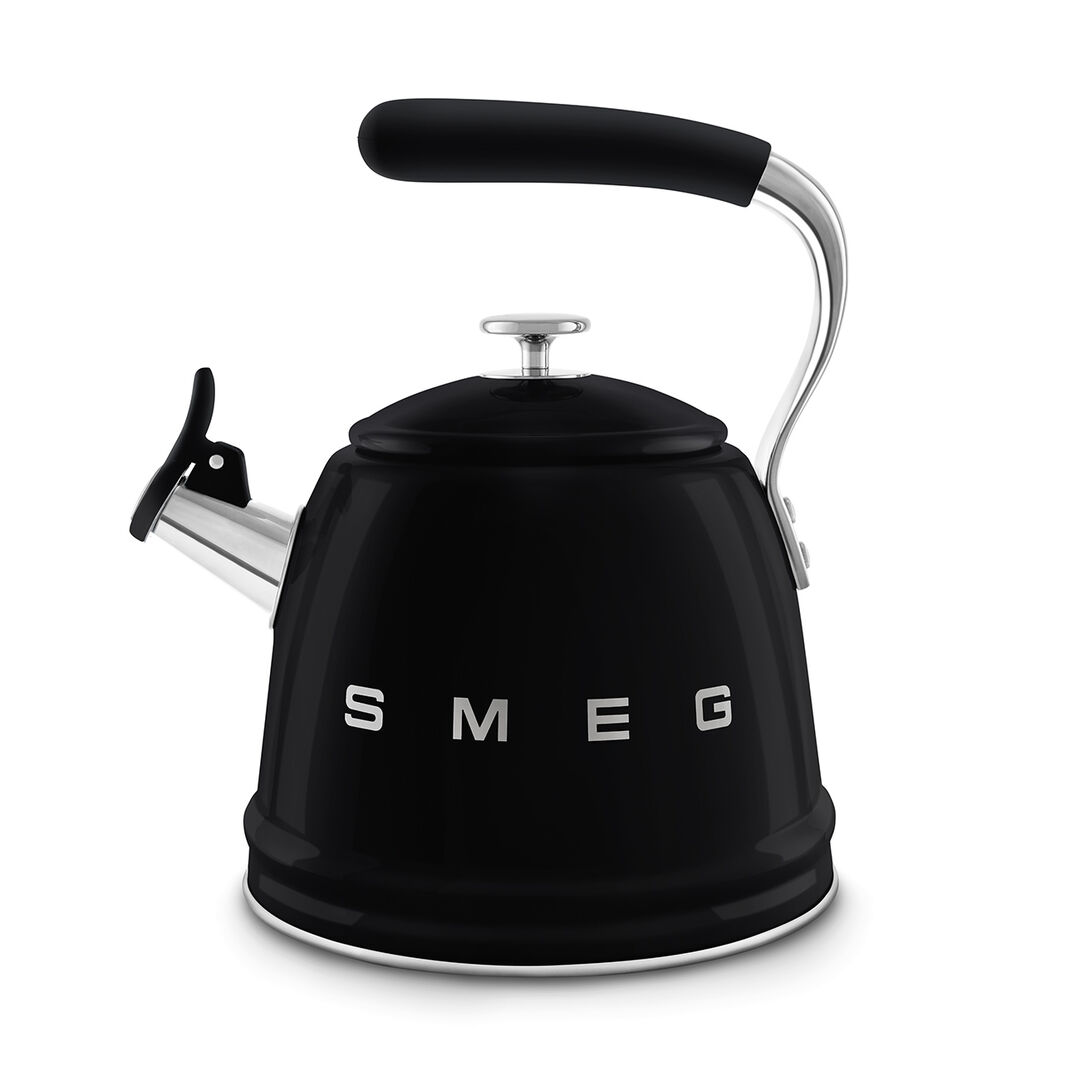 SMEG Чайник со свистком 2,3л."Smeg" чёрный 78710 фото 1